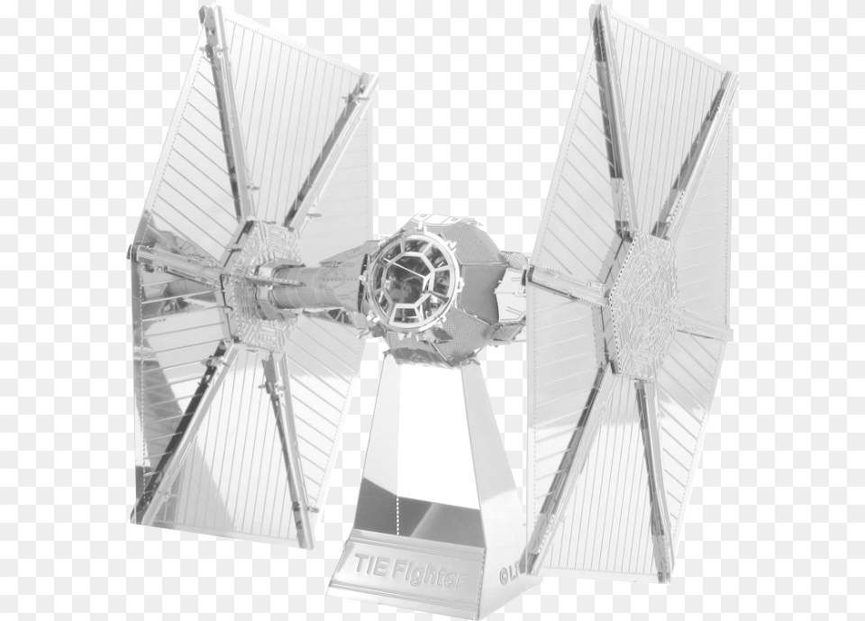 Metal Earth Star Wars Tie Fighter Star Wars Metal 3d Models, Aircraft, Airplane, Transportation, Vehicle Free Png Download