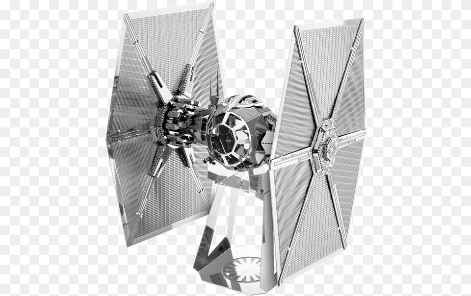 Metal Earth Starwars First Order Special Forces Tie 3d Metal Model Tie Fighter, Engine, Machine, Motor, Coil Free Png