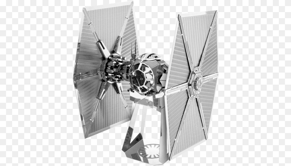 Metal Earth Starwars First Order Special Forces Tie 3d Metal Model Tie Fighter, Coil, Machine, Rotor, Spiral Png Image