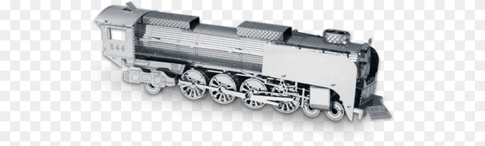 Metal Earth Steam Locomotive, Railway, Train, Transportation, Vehicle Png