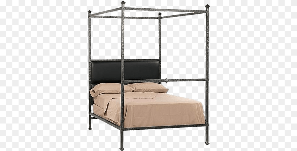 Metal Frame Canopy Bed Canopy Bed Background, Furniture, Crib, Infant Bed, Bedroom Free Transparent Png