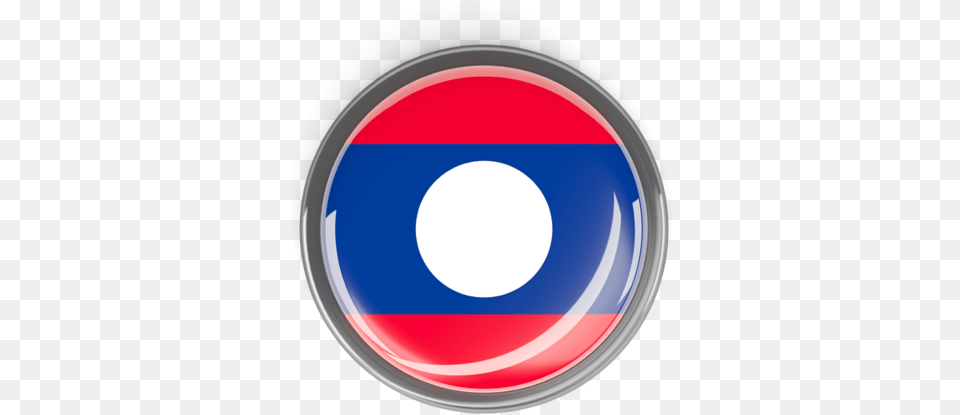 Metal Framed Round Button Bandera De Peru Redonda, Disk, Dvd Free Png