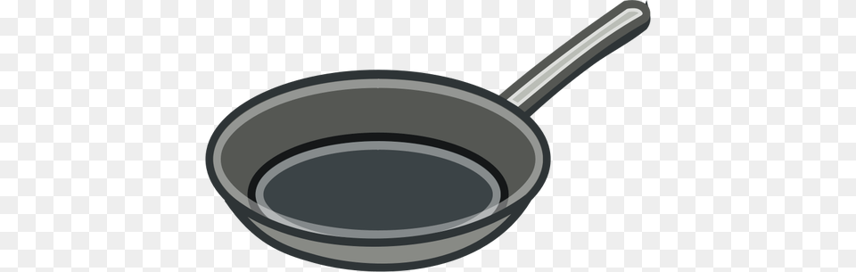 Metal Frying Pan Vector Clip Art, Cooking Pan, Cookware, Frying Pan Png Image