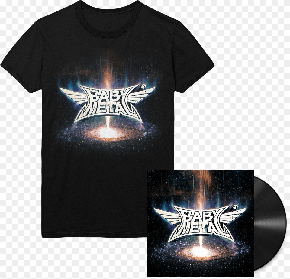 Metal Galaxy Tee Media Babymetal Uk Store, Clothing, T-shirt, Shirt Free Png