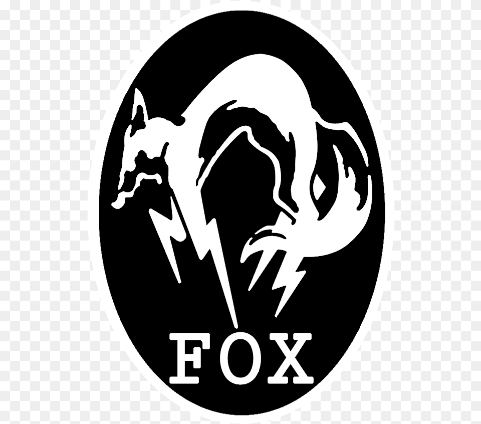 Metal Gear Fox Tattoo Google Search With Images Metal Metal Gear Solid Fox, Stencil, Logo, Ammunition, Grenade Png Image