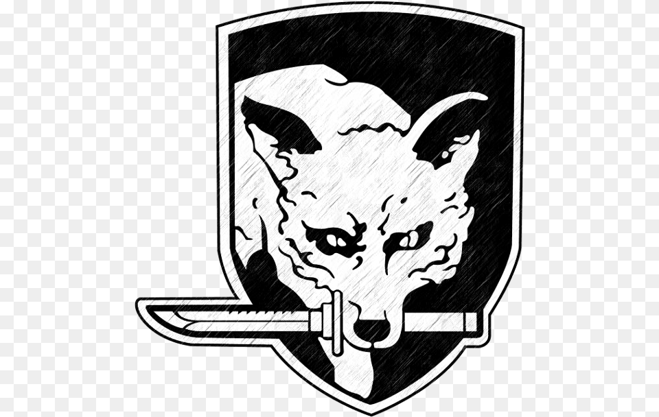 Metal Gear Solid Foxhound, Emblem, Symbol, Logo Png