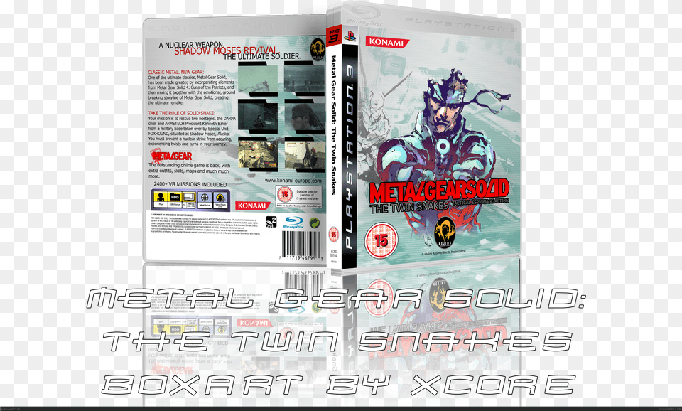 Metal Gear Solid Metal Gear Solid The Twin Snakes Free Transparent Png