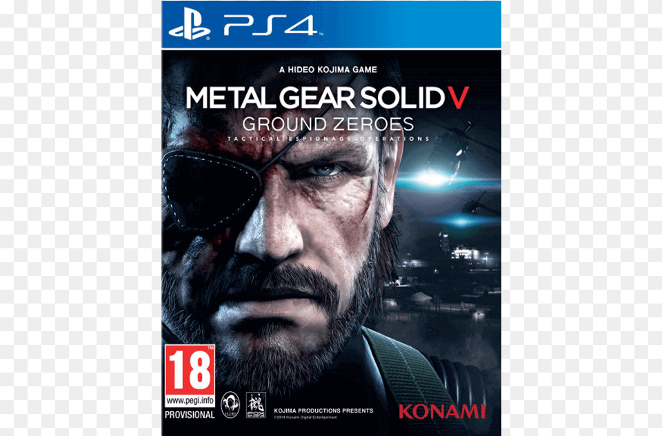 Metal Gear Solid Nintendo Wii U, Adult, Poster, Person, Man Free Transparent Png