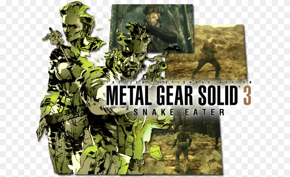 Metal Gear Solid Snake Eat, Adult, Person, Male, Man Png