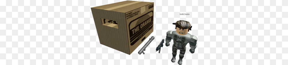 Metal Gear Solid Snake Set Roblox Soldier, Box, Cardboard, Carton, Baby Png