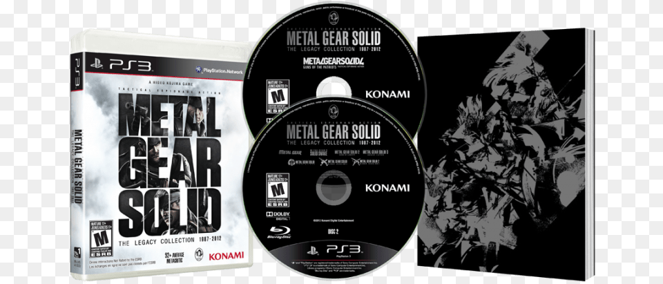 Metal Gear Solid The Legacy Collection Ps3 Beauty Shot Metal Gear Solid The Legacy Collection, Disk, Dvd, Person Free Png Download