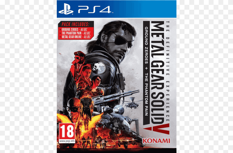 Metal Gear Solid V The Definitive Experience, Advertisement, Poster, Adult, Person Png Image