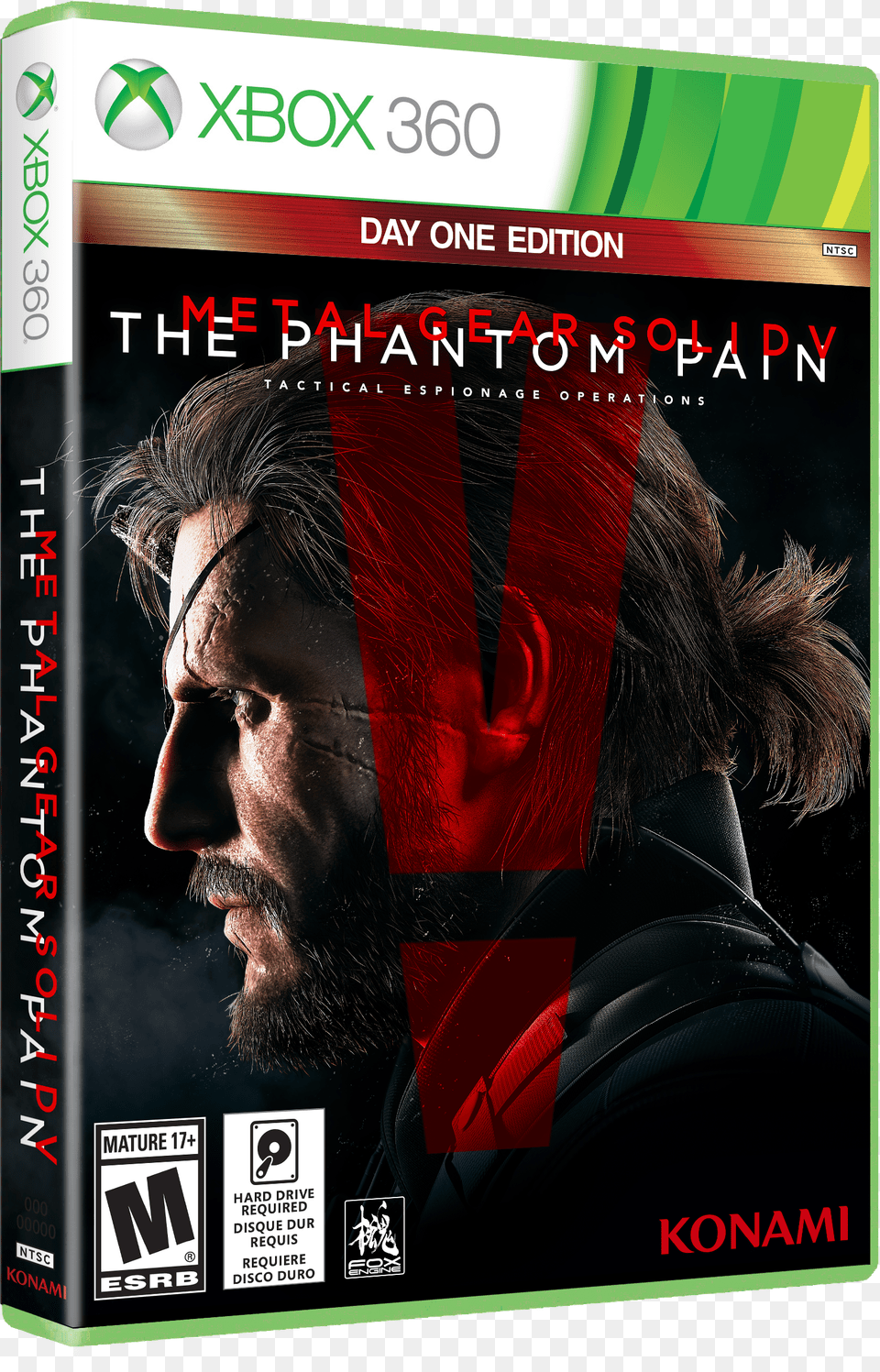Metal Gear Solid V The Phantom Pain Xbox, Book, Publication, Adult, Male Free Png