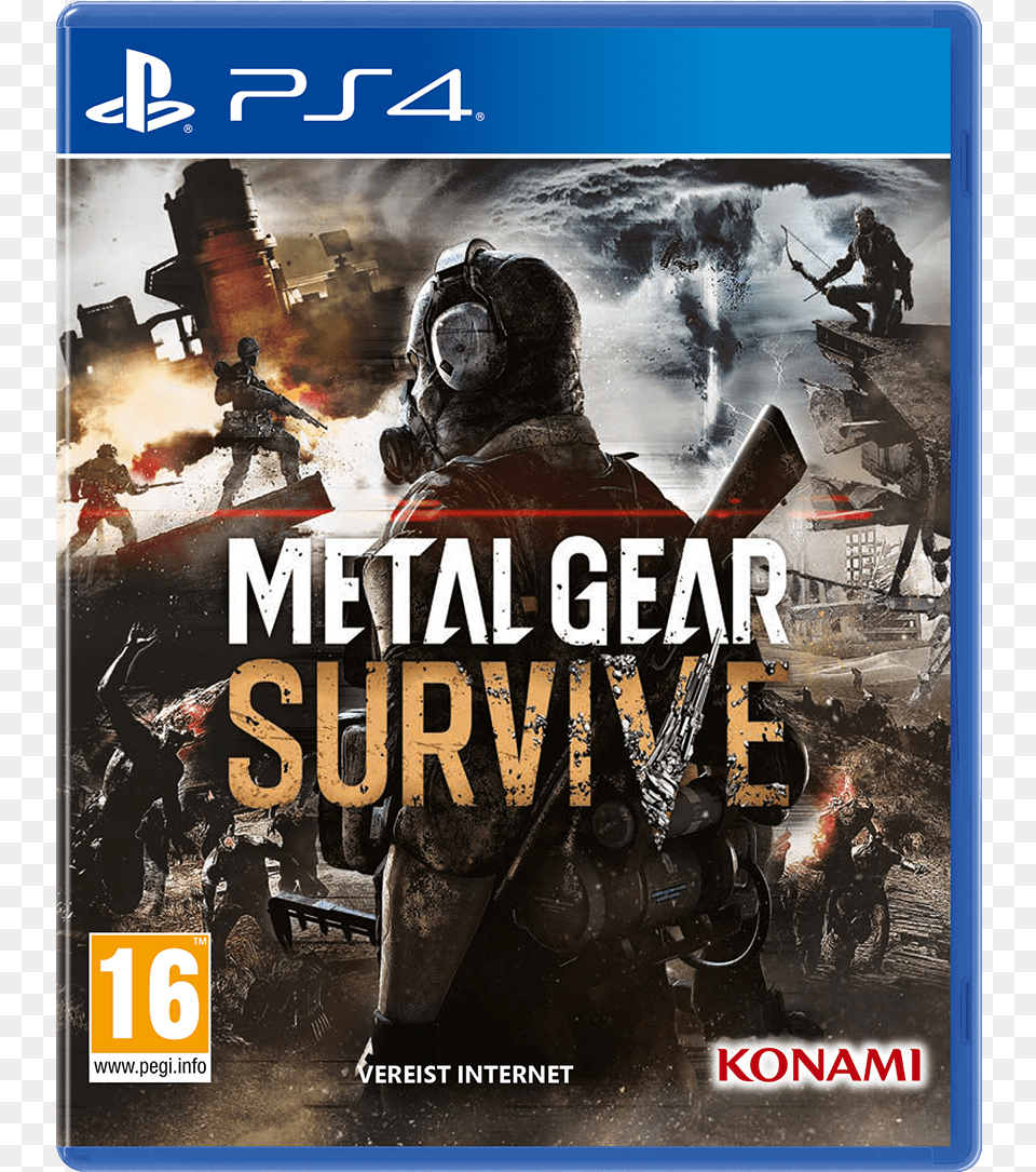 Metal Gear Survive, Advertisement, Book, Publication, Poster Free Png
