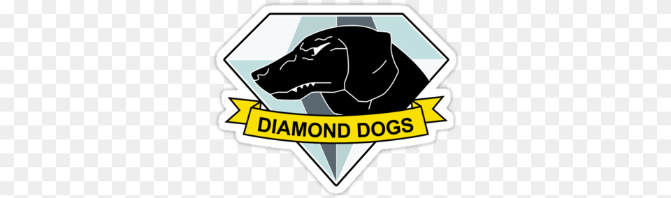 Metal Gear Venom Diamond Dogs Metal Gear, Sticker, Symbol, Ammunition, Grenade Png Image