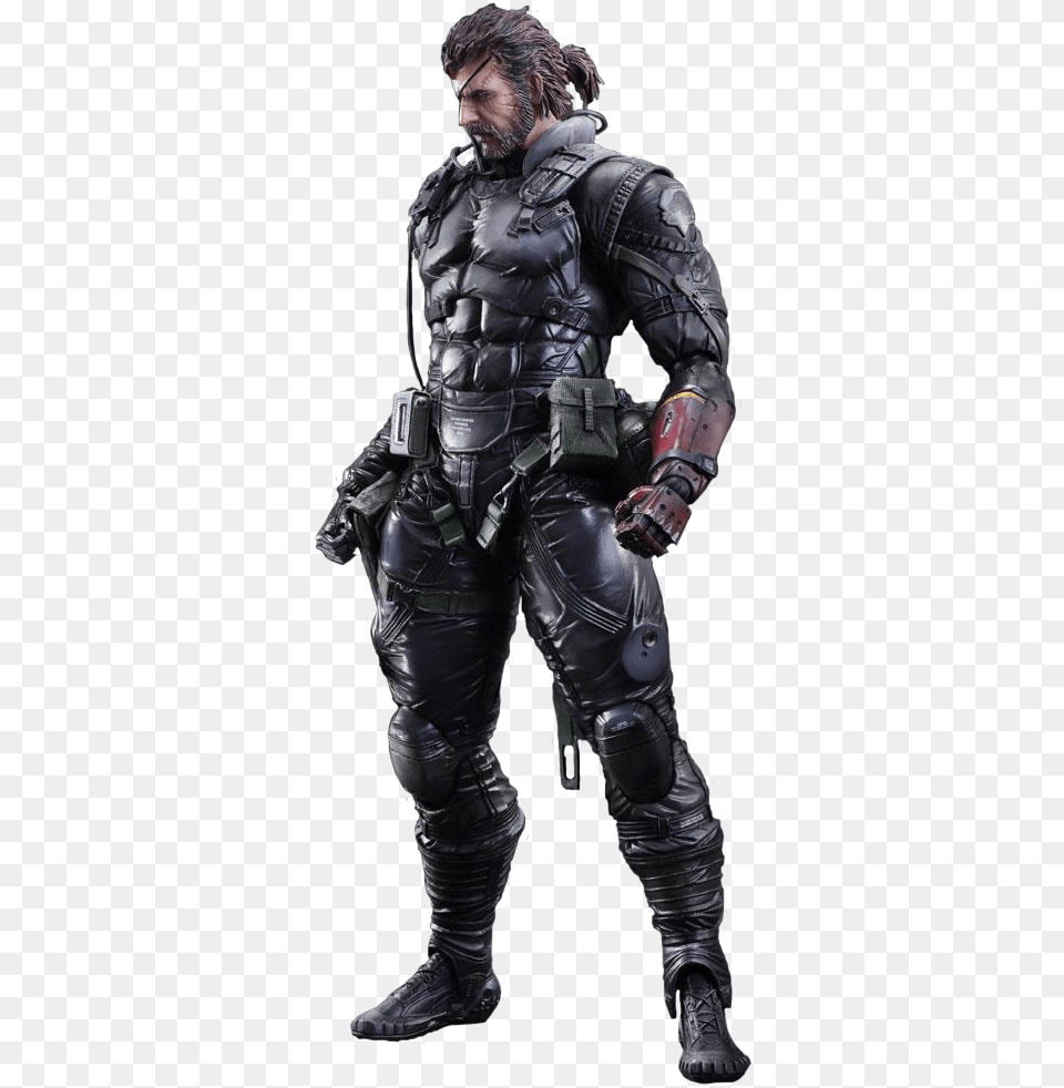 Metal Gear Venom Snake Play Arts Kai Action Metal Gear Solid 5 Sneaking Suit Naked Snake, Adult, Clothing, Costume, Male Free Png Download