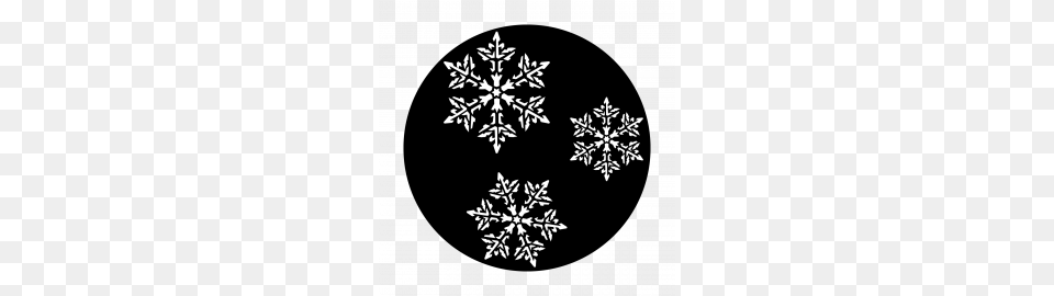 Metal Gobo, Nature, Outdoors, Snow, Snowflake Png