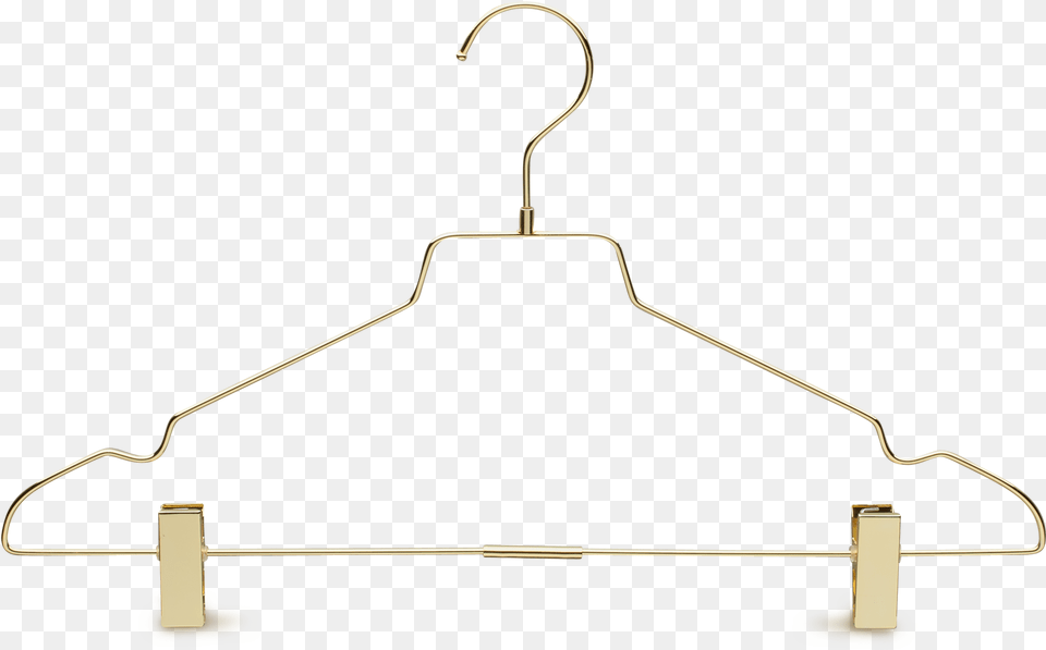 Metal Gold Bottom F Yourhanger Clothes Hanger Free Transparent Png