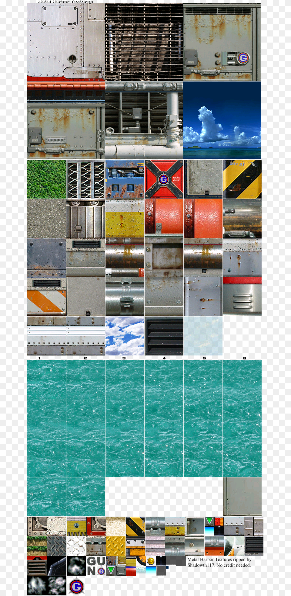 Metal Harbor Floor, Art, Collage Png