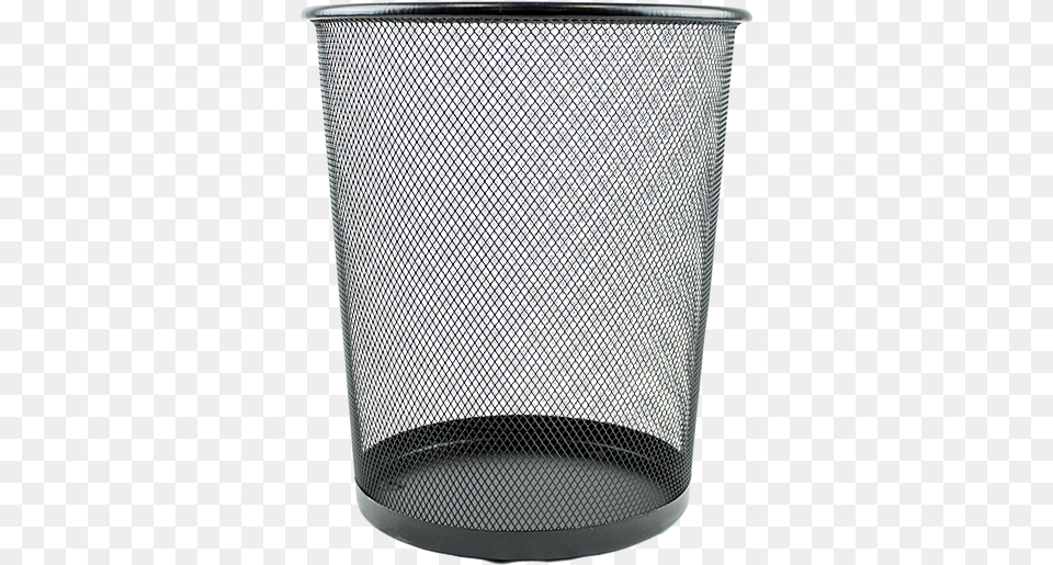 Metal Mesh Bin Cylinder, Basket, Tin, Can, Trash Can Png