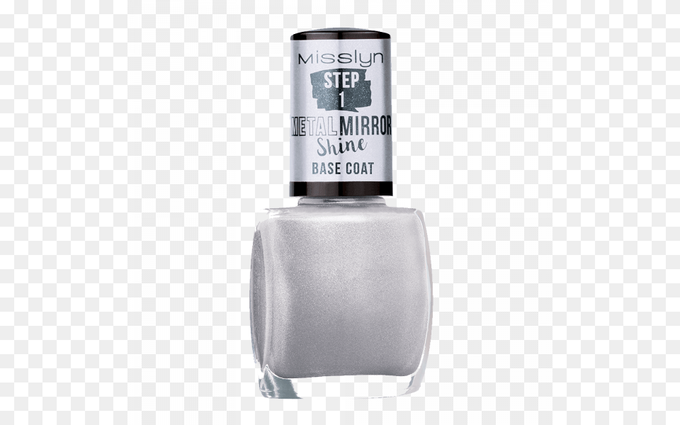 Metal Mirror Shine Base Coat Nail Polish, Cosmetics, Can, Tin, Bottle Free Png