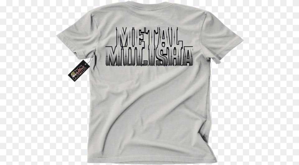 Metal Mulisha Border T Shirt Mens Back Silver, Clothing, T-shirt Png