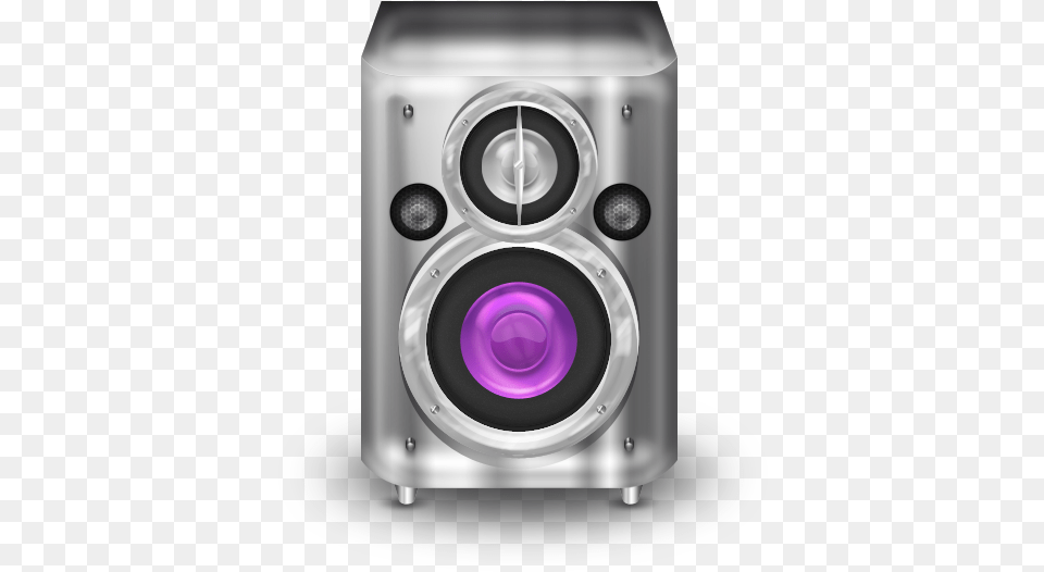 Metal Purple Speaker Icon Purple Speakers, Electronics Png Image