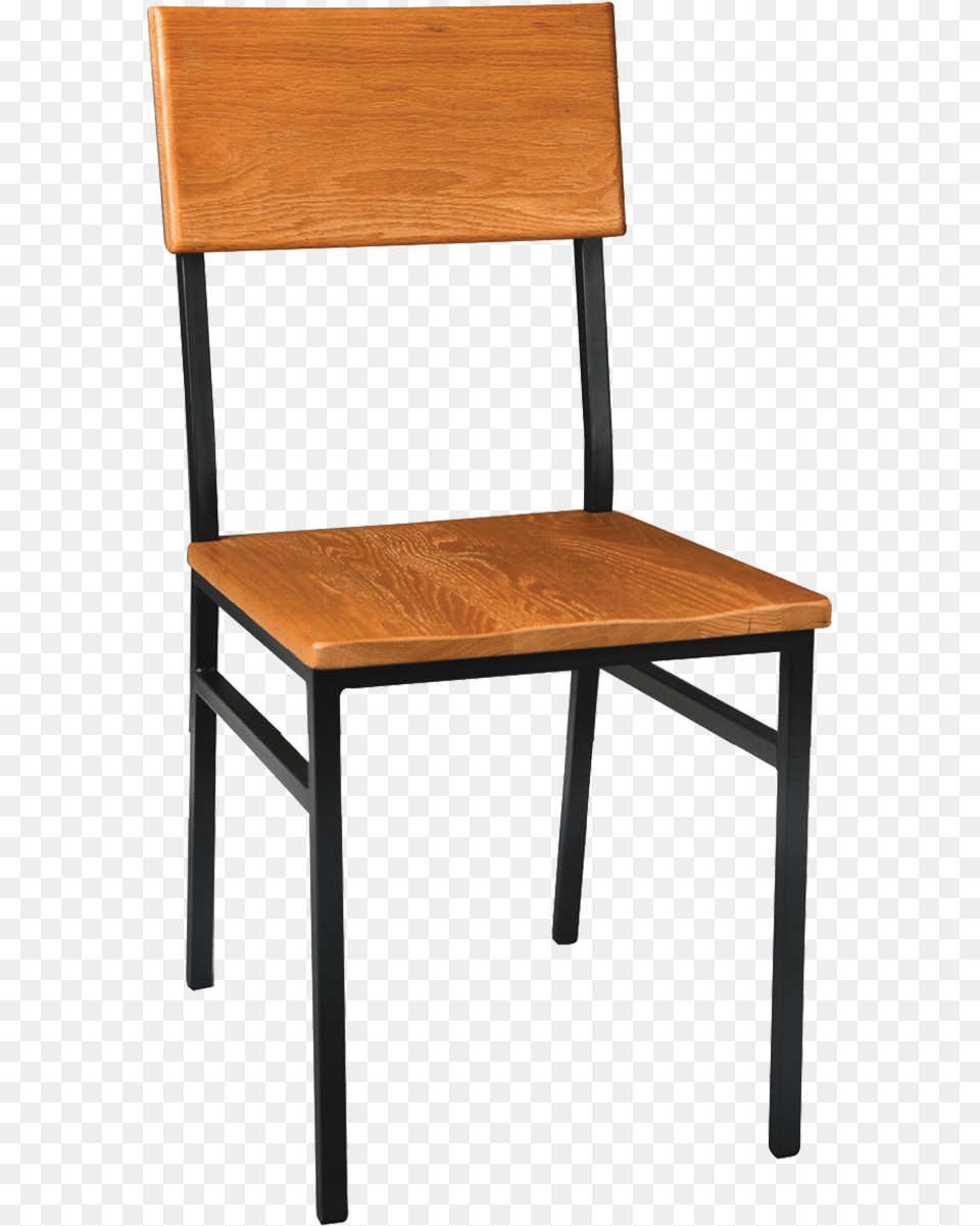 Metal Rustic Wood Chair Chair, Furniture, Plywood, Hardwood, Stained Wood Free Transparent Png