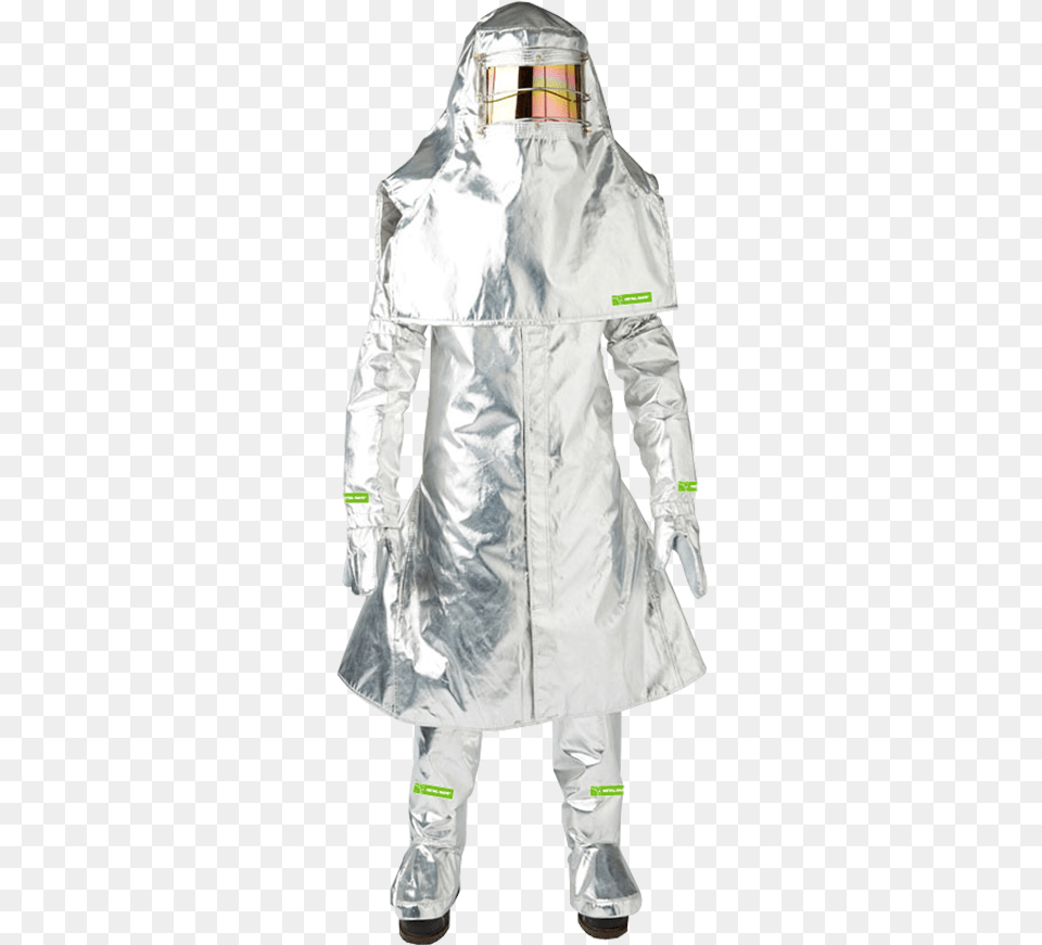 Metal Safe Alfab Hood With Clear Or Green3 Visor Heat, Clothing, Coat, Adult, Male Free Png Download