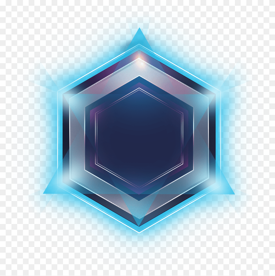 Metal Shield Effects Hq Clipart Hexagon Shield Free Transparent Png