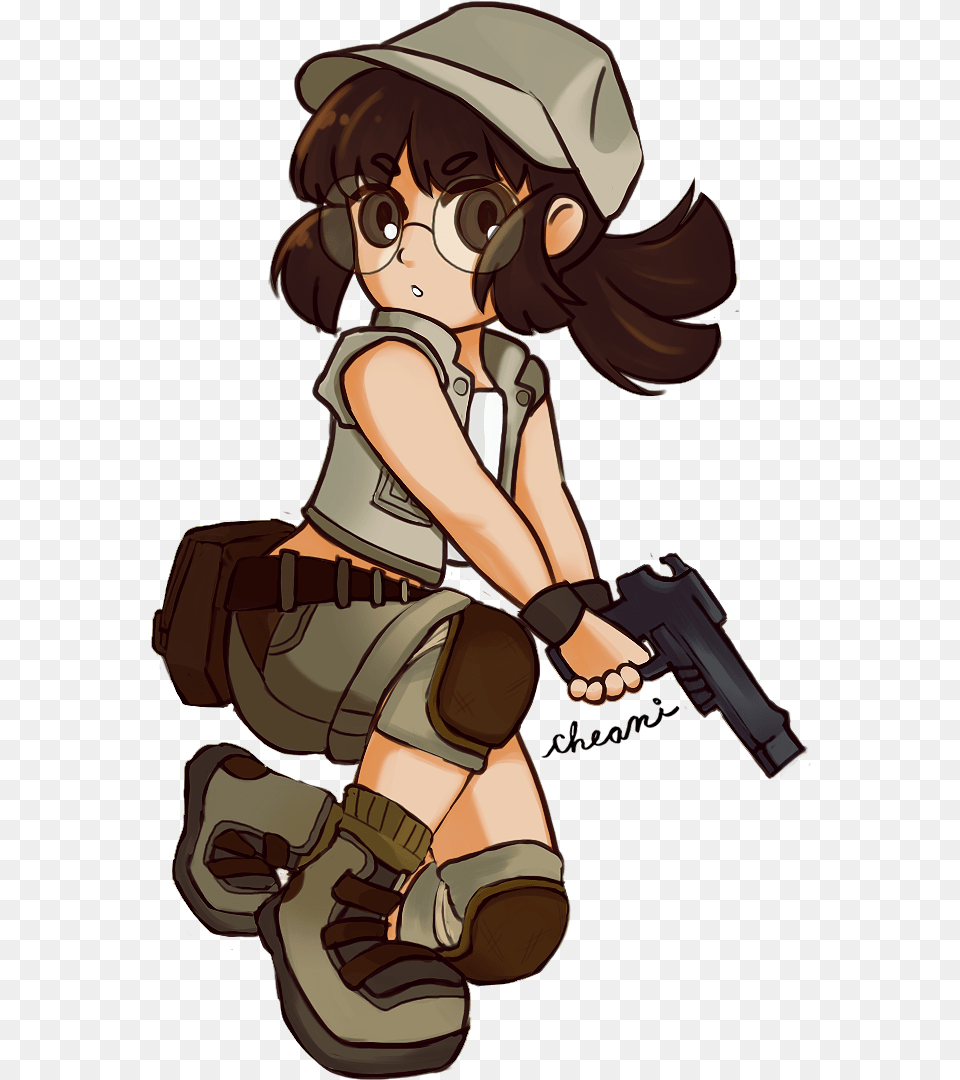 Metal Slugfiofiolina Valenzuelafiolina Fanartfio Fan Art De Fio De Metal Slug, Book, Comics, Publication, Baby Free Png Download