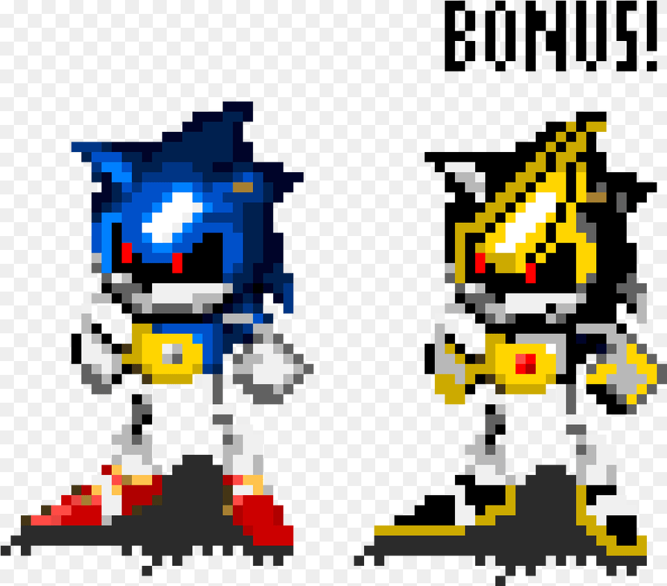 Metal Sonic Sonic 3 Metal Sonic Sprites Png Image