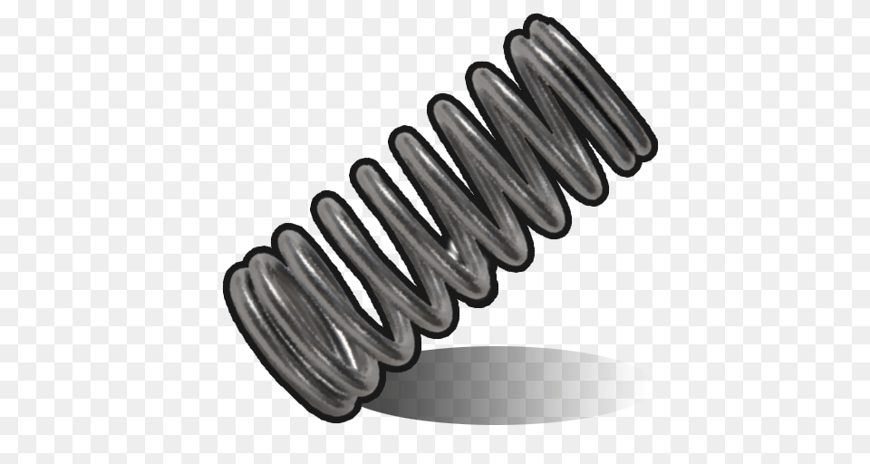 Metal Spring Clip Art Image, Coil, Spiral, Ammunition, Grenade Free Transparent Png