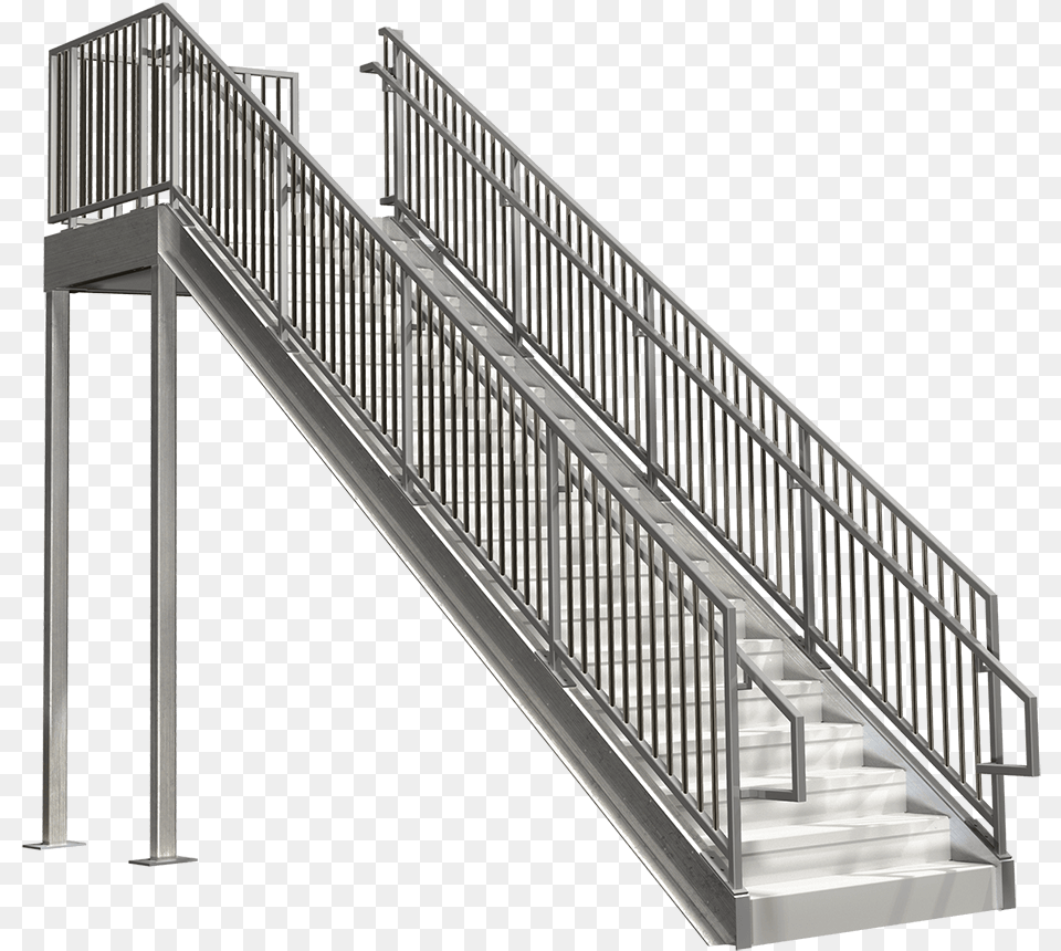 Metal Stairs, Architecture, Building, Handrail, House Png Image