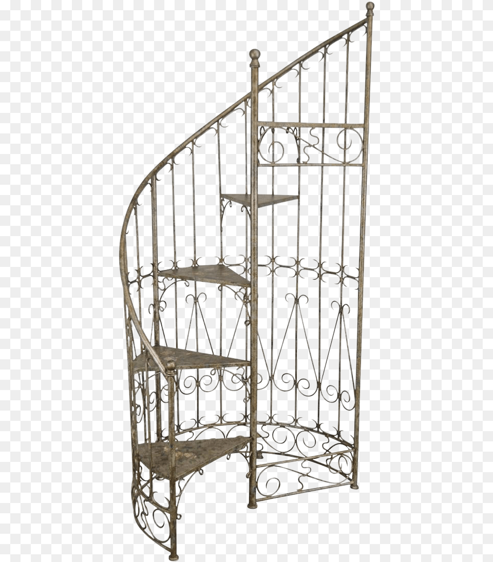 Metal Stairway Stairs, Gate, Architecture, Building, House Png Image