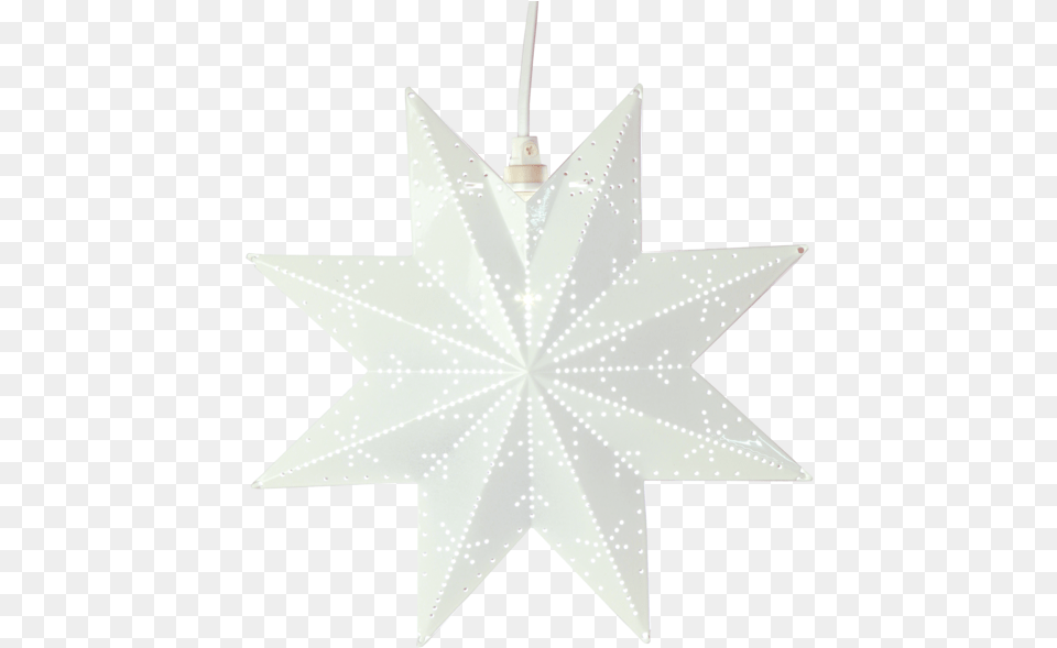 Metal Star Classic Vit Julstjrna Plt, Star Symbol, Symbol Free Transparent Png