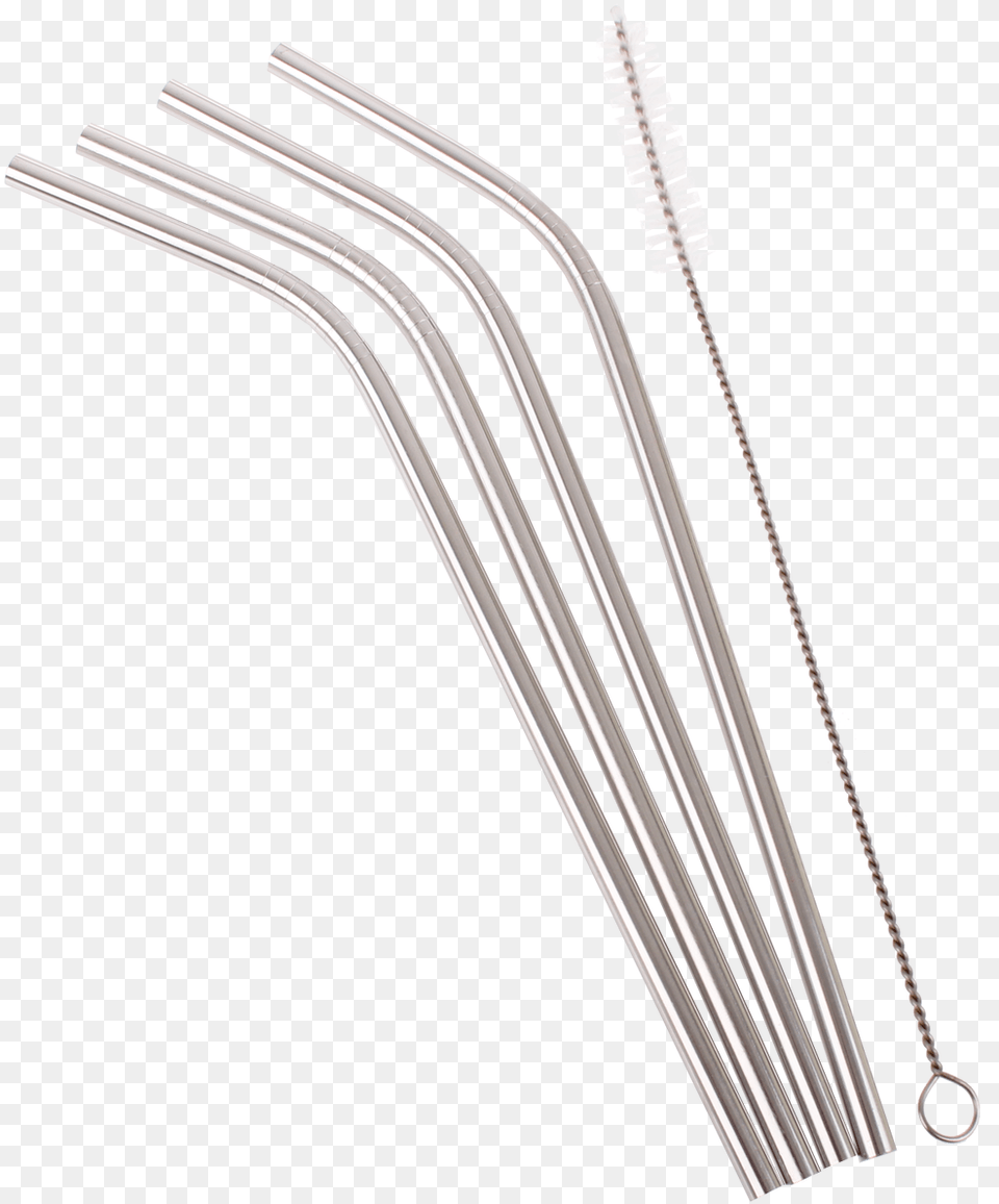Metal Straws Transparent, Brush, Device, Tool, Sword Png Image