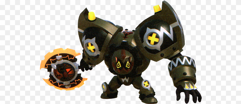 Metal Troll Kingdom Hearts Wiki The Kingdom Hearts Kingdom Hearts 3 Metal Trolls, Robot, Animal, Reptile, Sea Life Png Image
