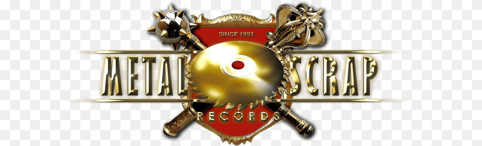 Metallian Heavy Metal Is Better Than Music Metal Scrap Records, Badge, Logo, Symbol, Emblem Free Png Download