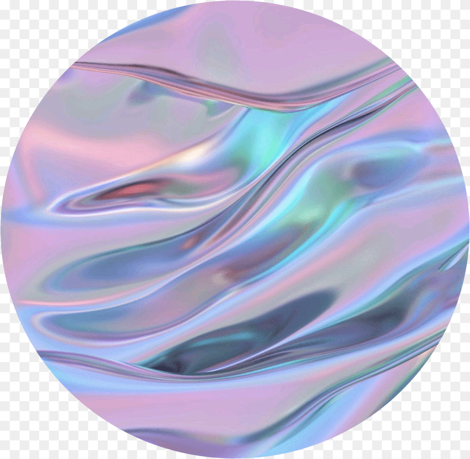 Metallic Circle Holographic, Sphere, Accessories, Ornament, Gemstone Png