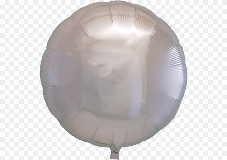 Metallic Silver Round 18quot Foil Balloon Inflatable, Accessories, Plate, Jewelry Png