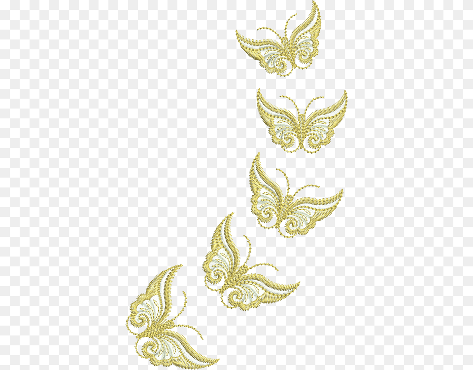 Metallic Thread Embroidery Designs, Pattern, Art, Floral Design, Graphics Png
