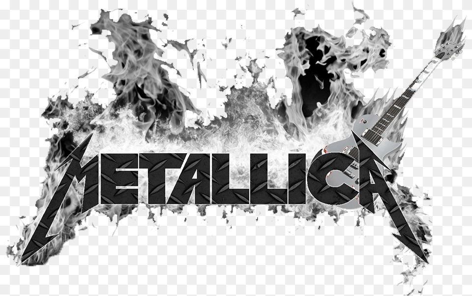 Metallica Black Fire Mouse Pad Metallica Best, Guitar, Musical Instrument, Adult, Bride Free Png