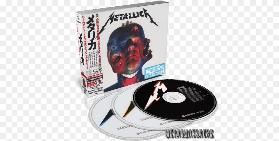Metallica Hardwired To Self Destruct Japanese, Disk, Dvd Png Image