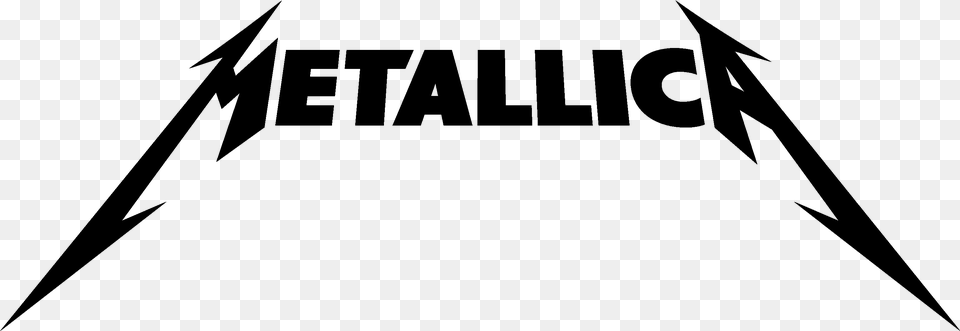 Metallica Logo, Gray Free Transparent Png