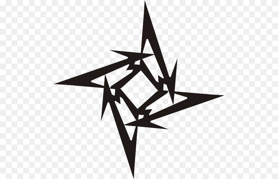 Metallica Logo Hd, Star Symbol, Symbol, Cross, Nature Free Png Download
