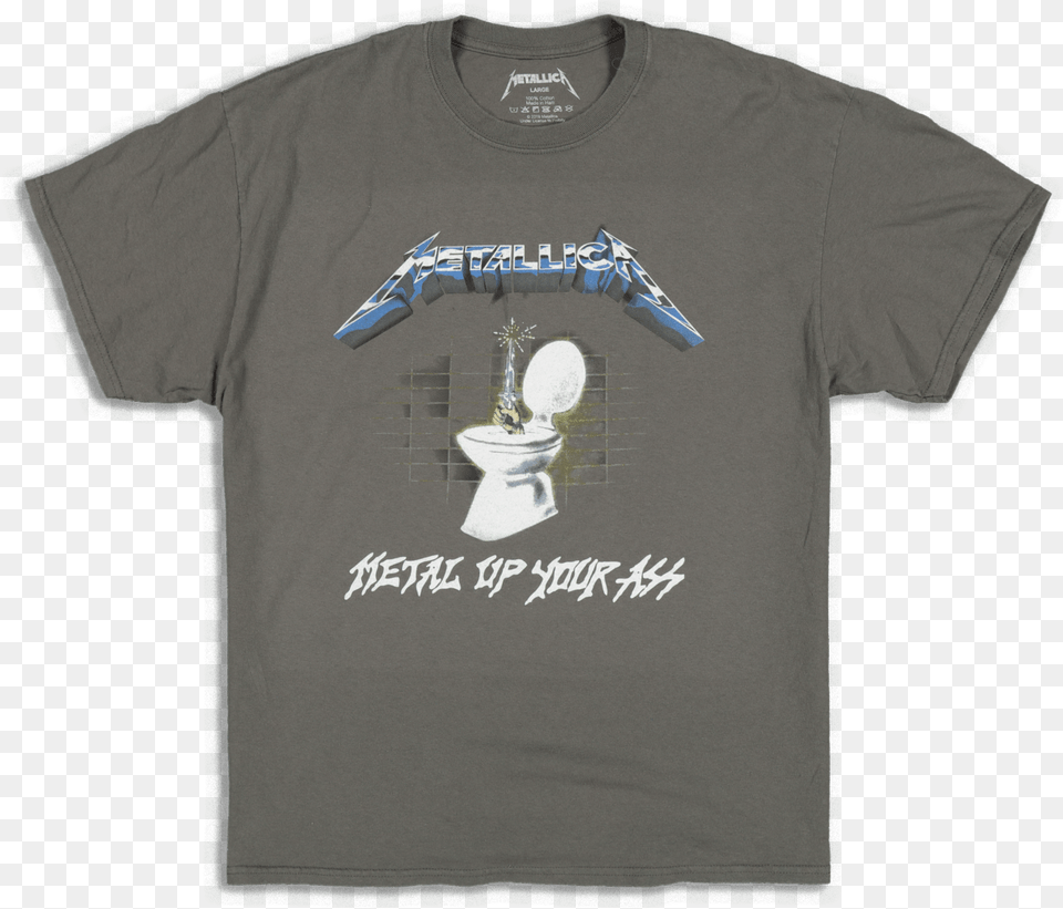 Metallica Metal Up Your Ass, Clothing, Shirt, T-shirt Free Png Download