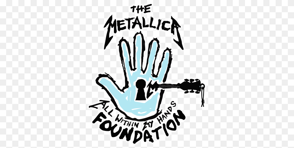 Metallicas All Within My Hands First Day Of Service Announced, Clothing, Glove, Stencil, Baseball Free Png Download