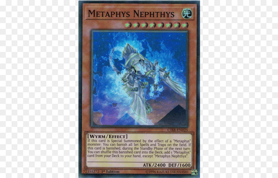 Metaphys Nephthys Cibr En025 Super Rare 1st Nephtys Yu Gi Oh, Book, Publication, Adult, Bride Free Transparent Png