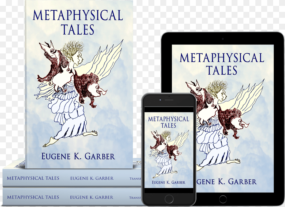 Metaphysical Tales Book Ipad And Iphone Mockup Cropped Iphone, Publication, Electronics, Mobile Phone, Phone Free Png Download